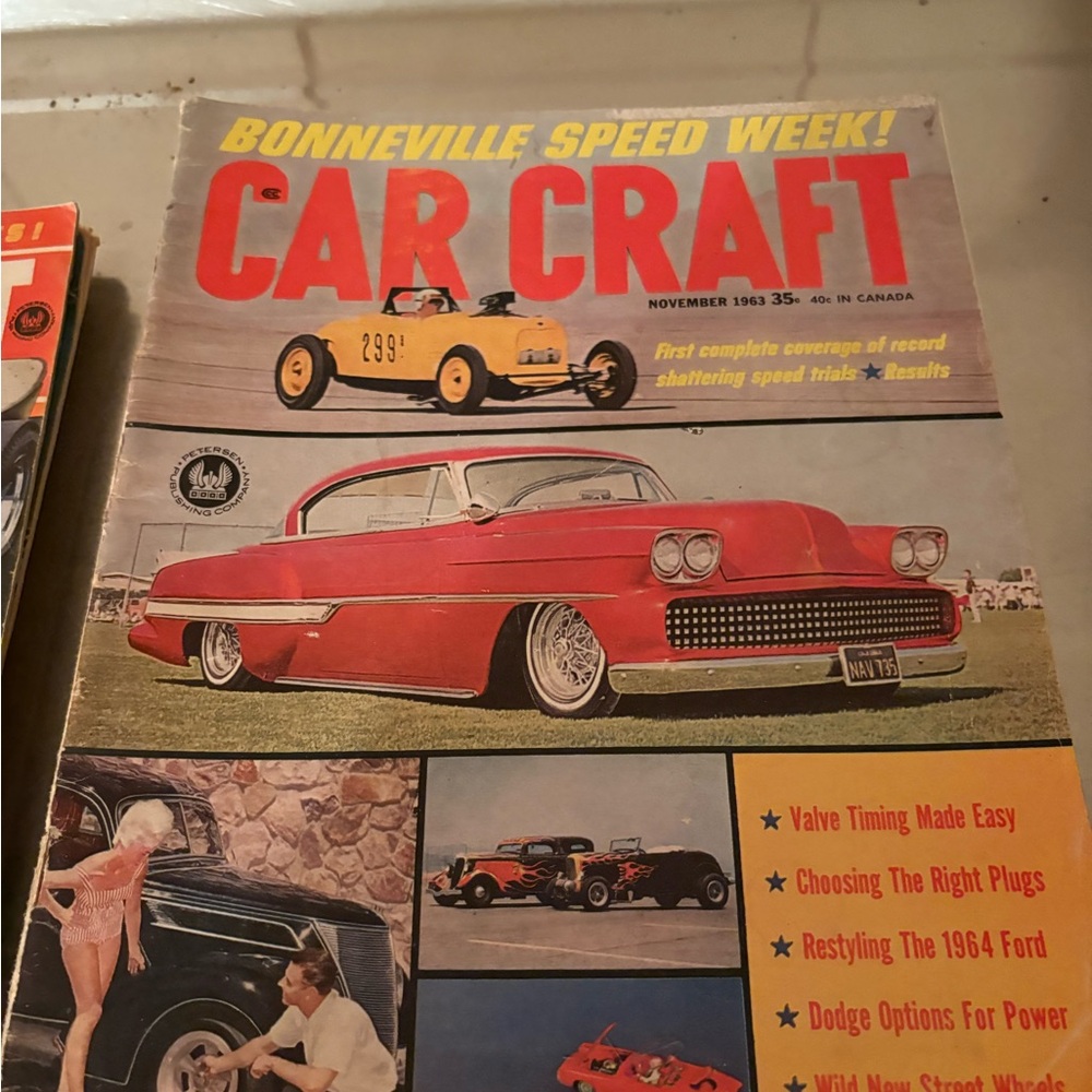Vintage Car Craft Magazine Collection 12 magazines very good condition